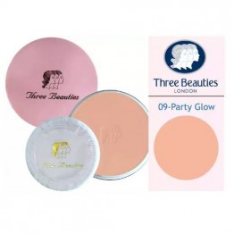 Three Beauties Yardley Compact #09-party Glow